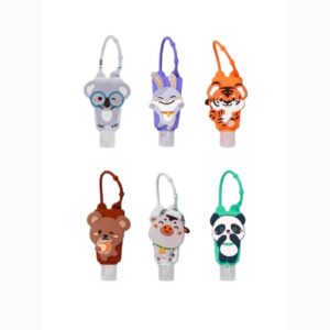 Animal themed hand sanitizer bottlr